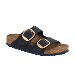 Arizona Big Buckle Midnight Nubuck Leather