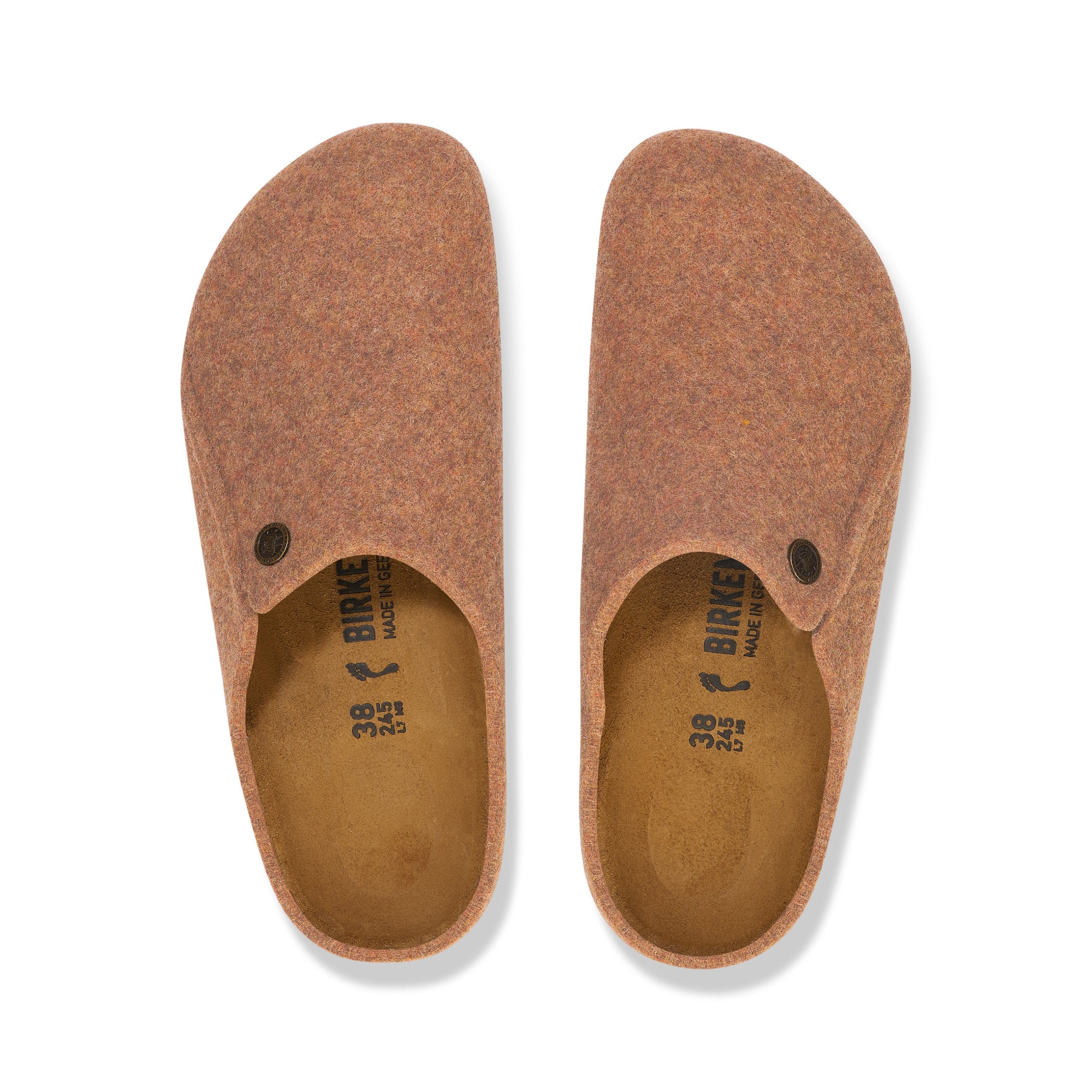Zermatt Toffee Melange Wool Felt - Image 3