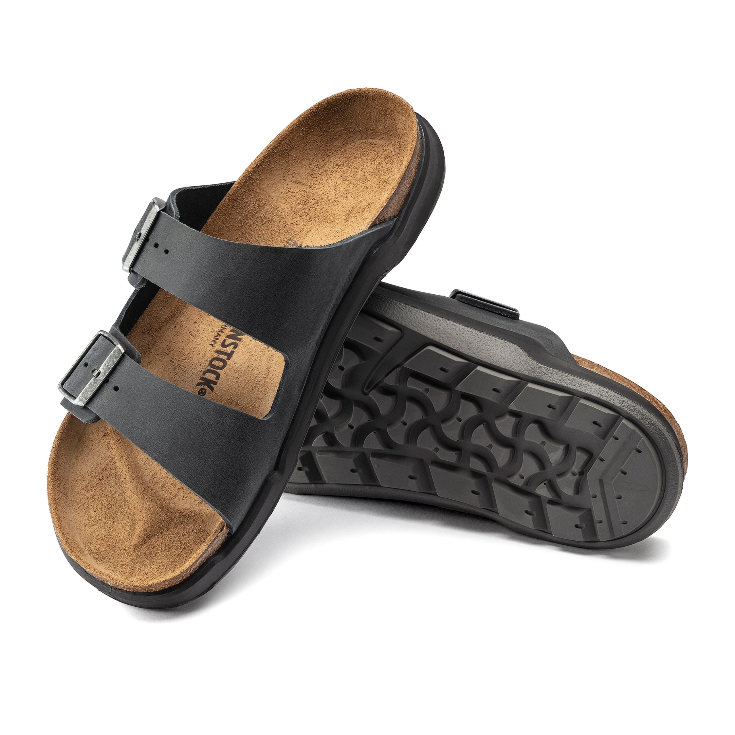 Arizona Cross Town Arctic Black Waxy Leather - Image 4