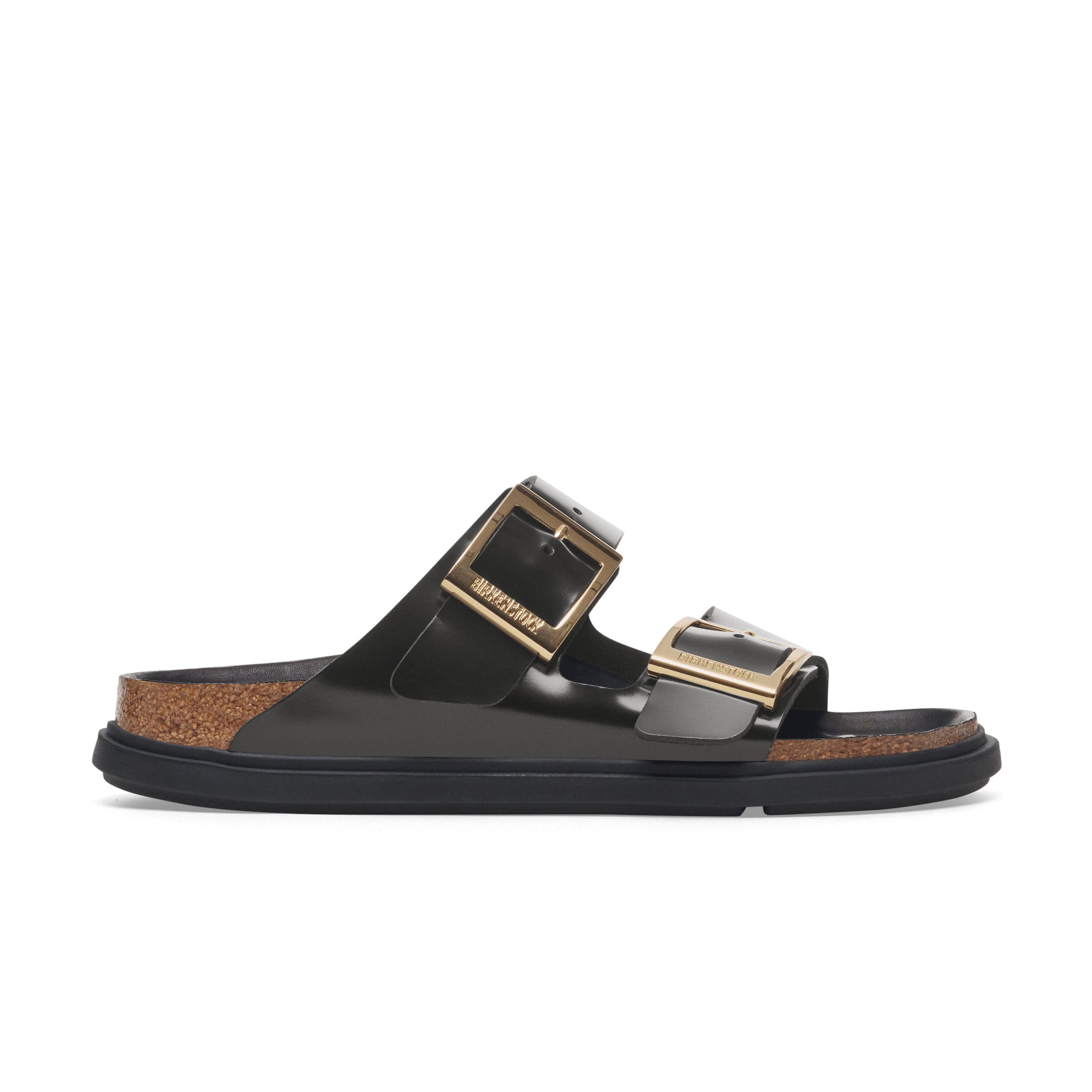 Arizona Droplet Buckle High Shine Black Natural Leather Patent - Image 2