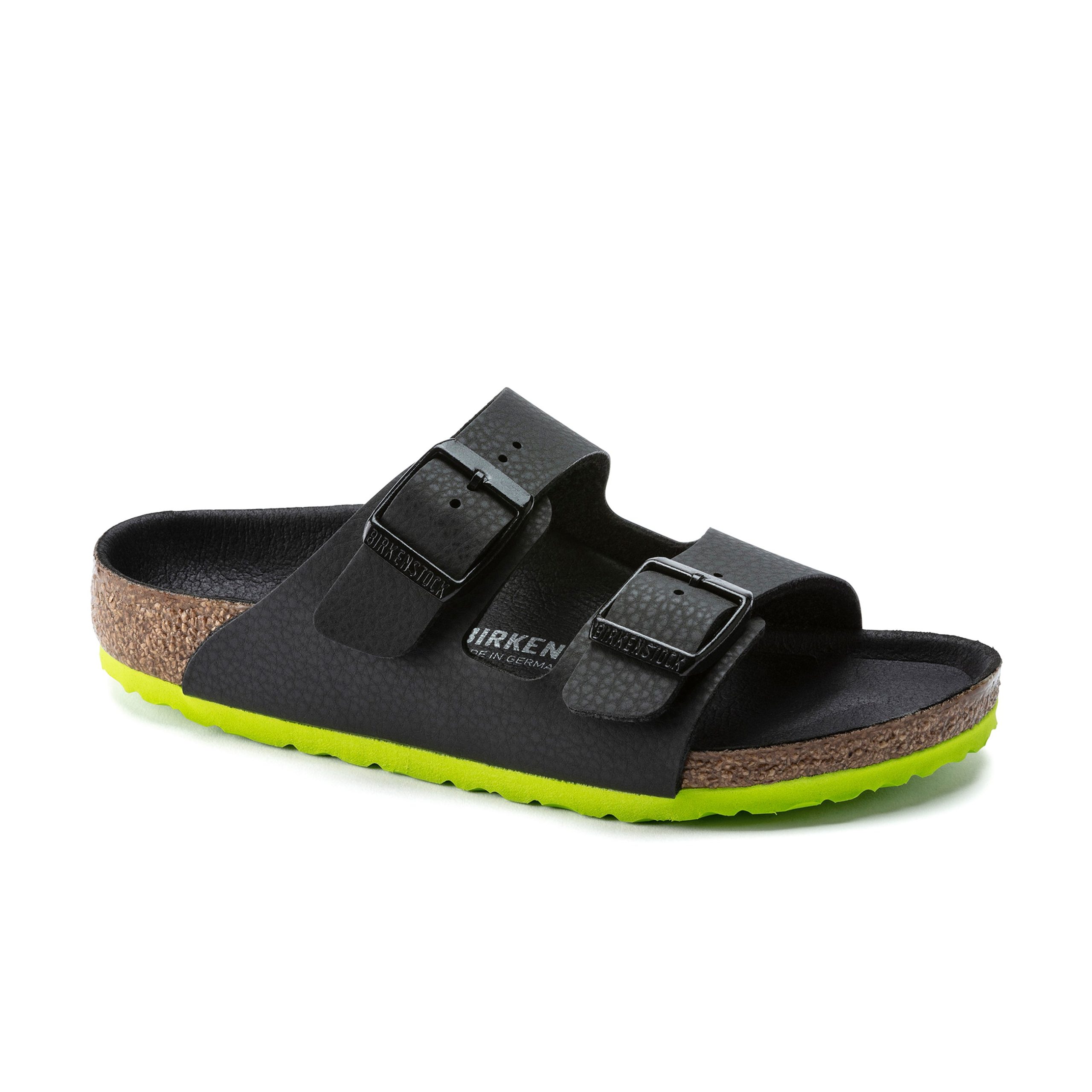 Arizona Kids Desert Soil Black/Lime Birko-Flor