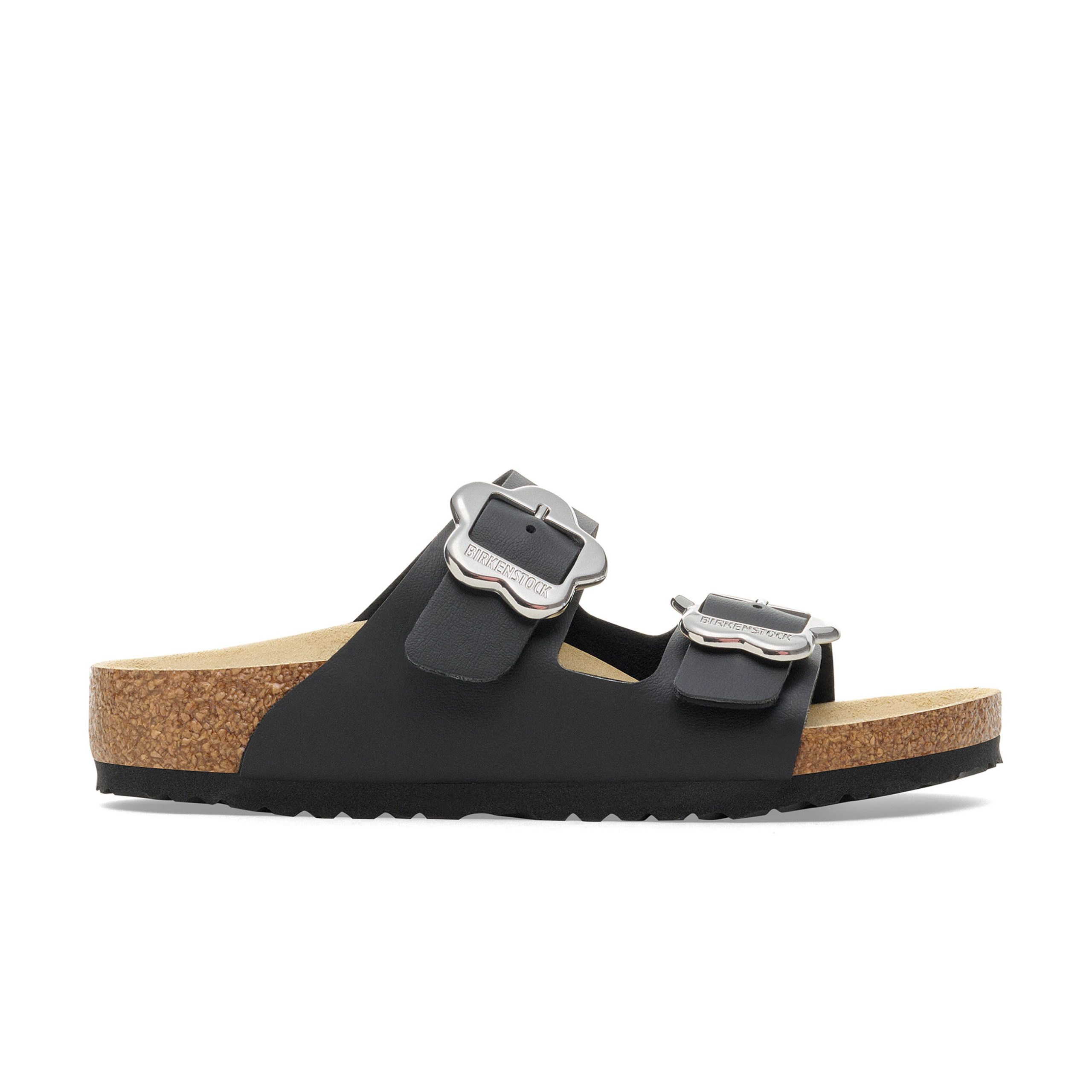 Arizona Kids Flower Buckle Black Birko-Flor - Image 2