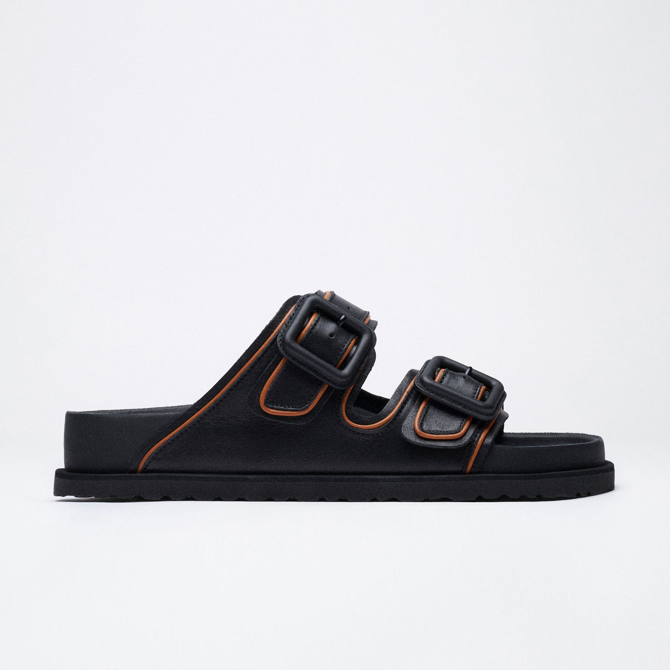 Arizona Leather Buckle Exquisite Black Nappa Leather - Image 3