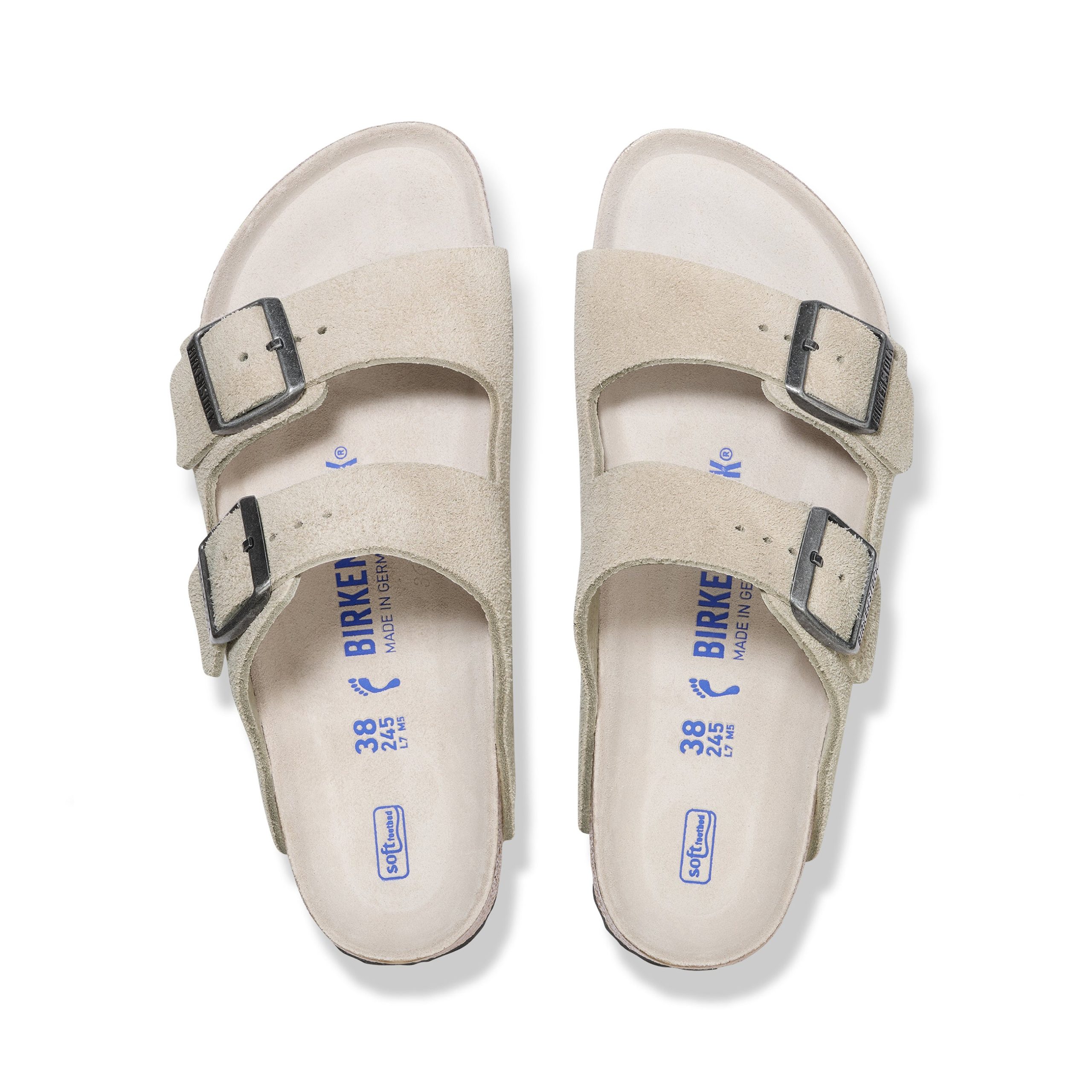 Arizona SFB Oyster Tonal Footbed Suede Leather - Image 3