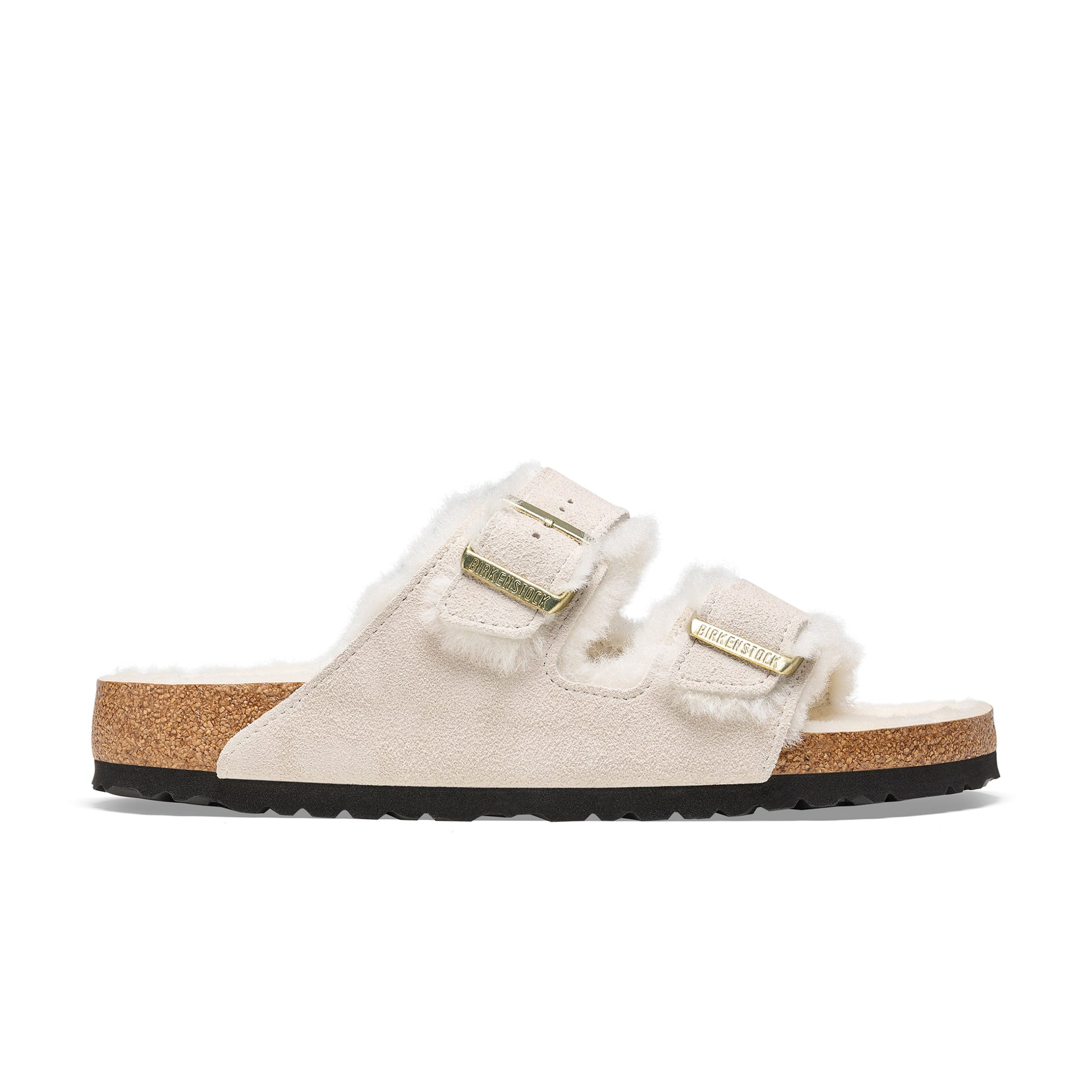 Arizona Shearling Antique White Suede Leather/Shearling - Image 2