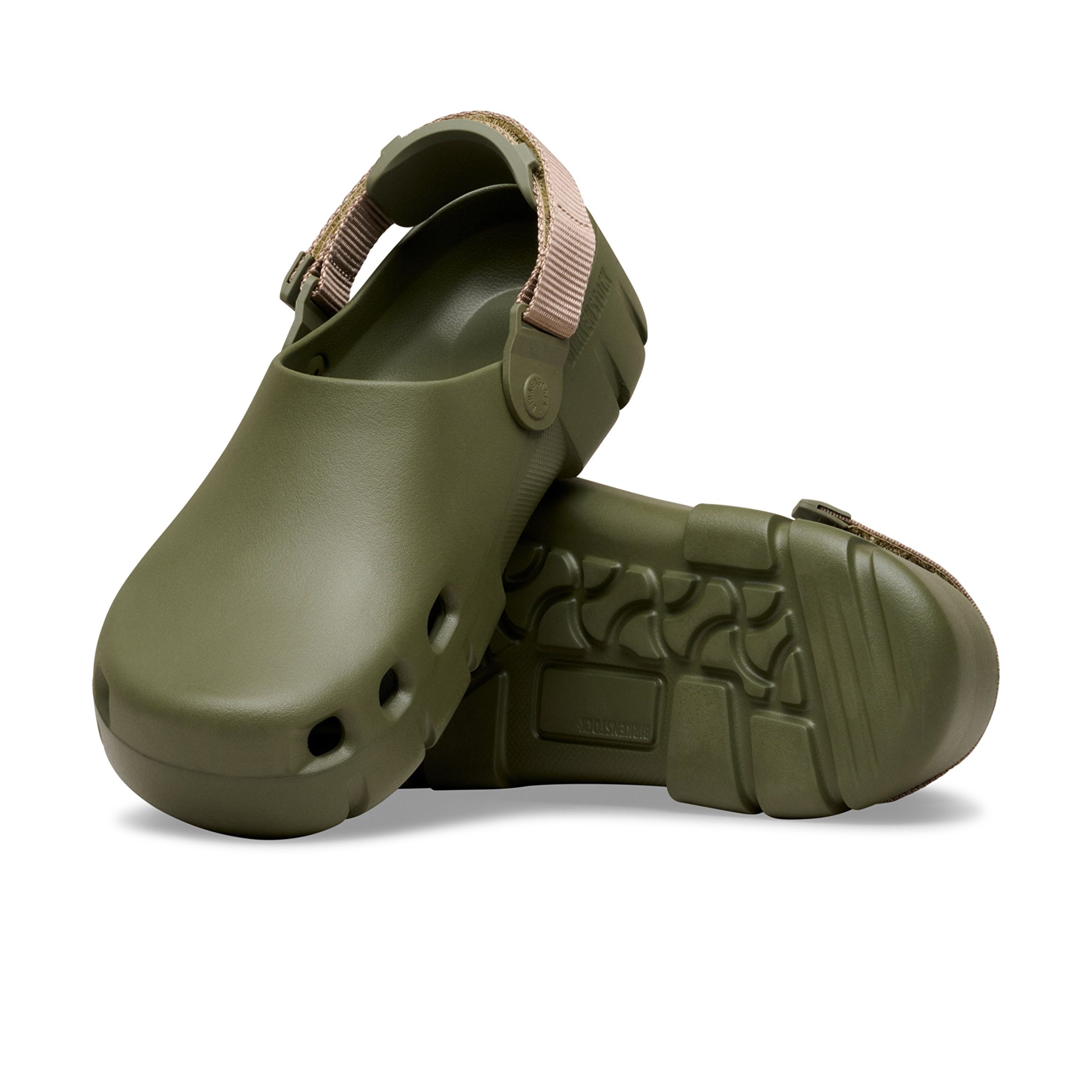 Birki Flow EVA Tech Loop Khaki/Grey Taupe - Image 4
