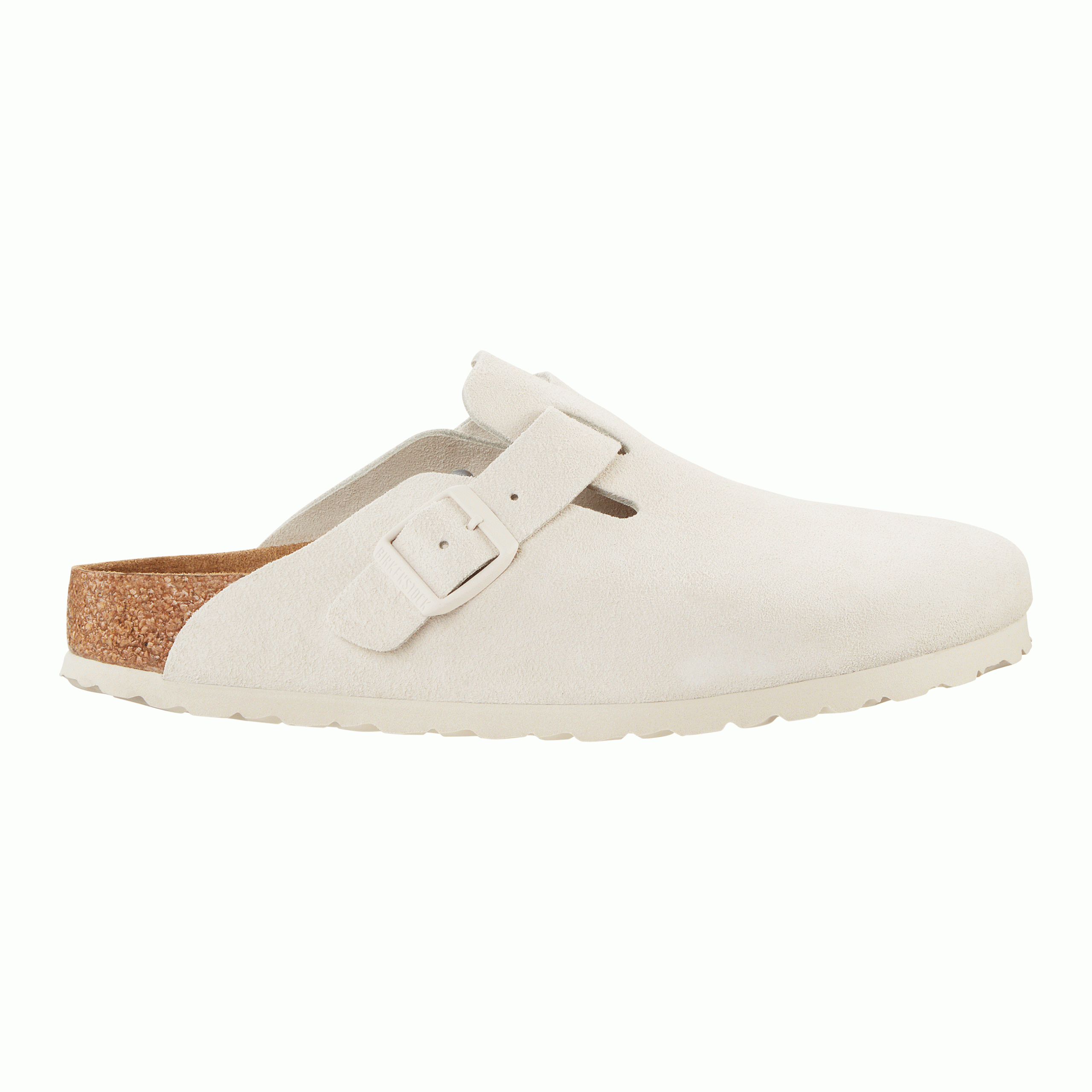 Boston Antique White Suede Leather - Image 2