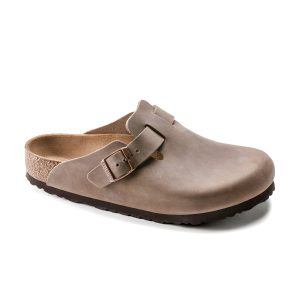 Boston Tabacco Brown Oiled Leather