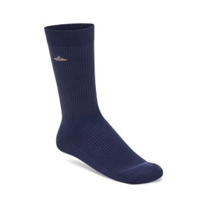 Cotton Rib Socks New Navy