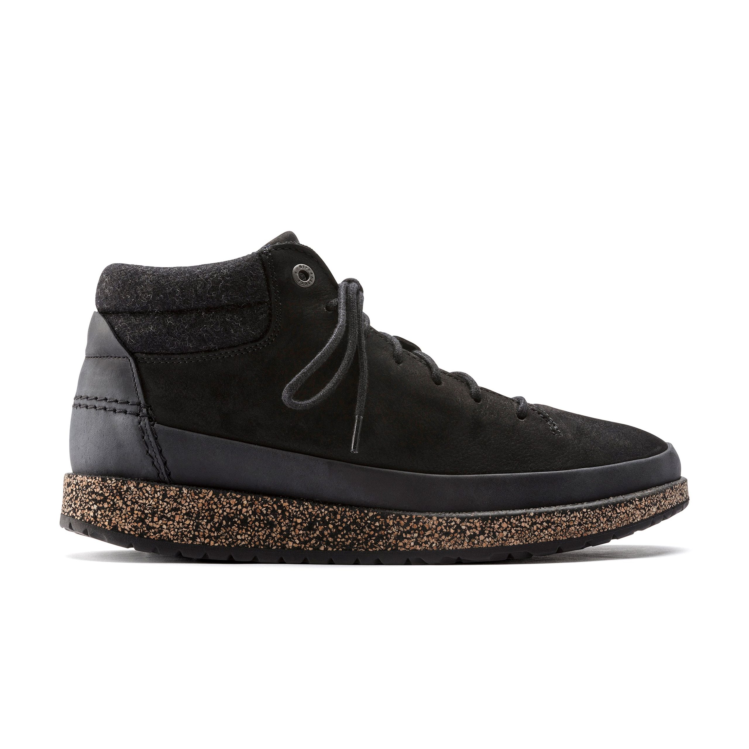 Honnef High Black Oiled Nubuck Leather - Image 2