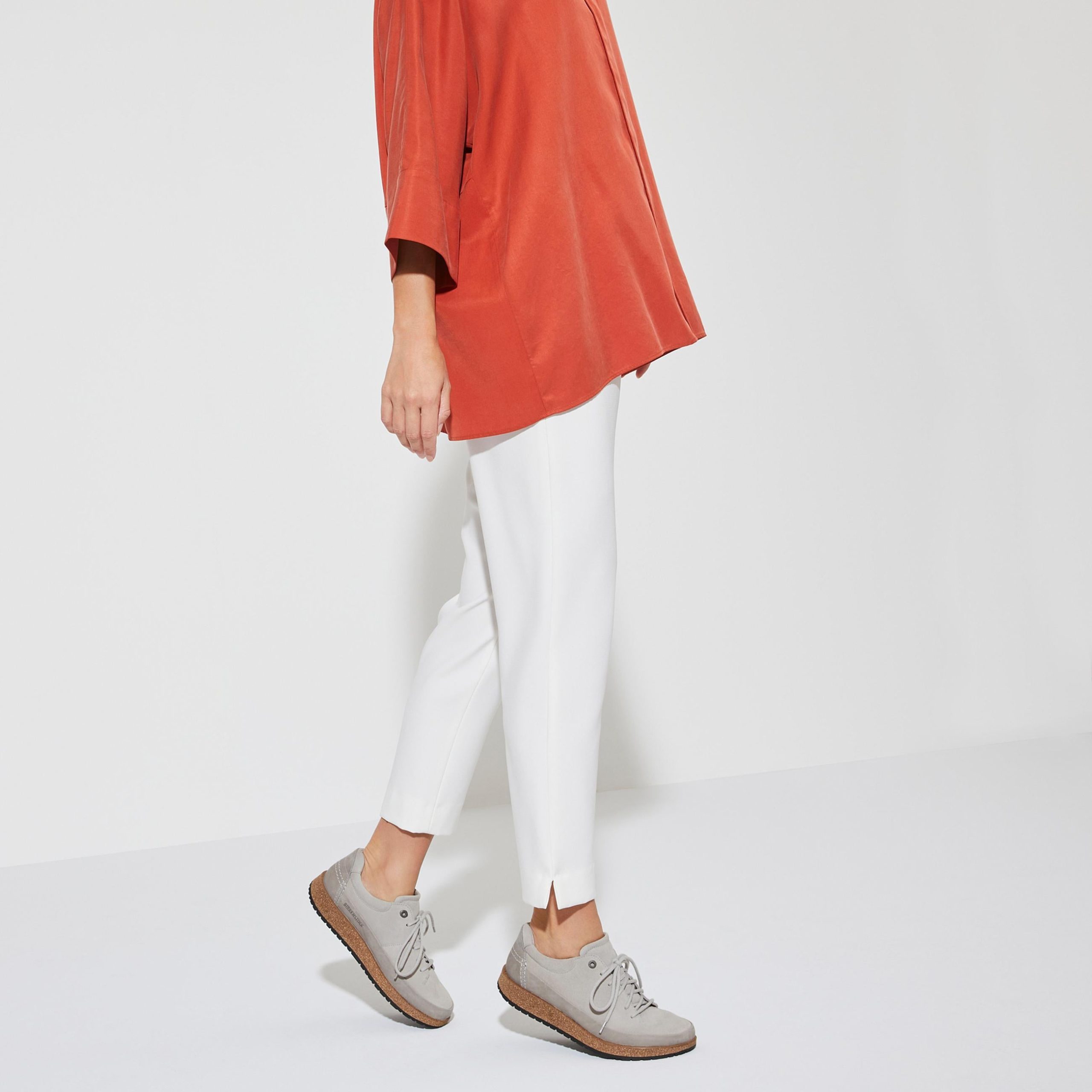 Honnef Low Whale Grey Suede Leather - Image 5