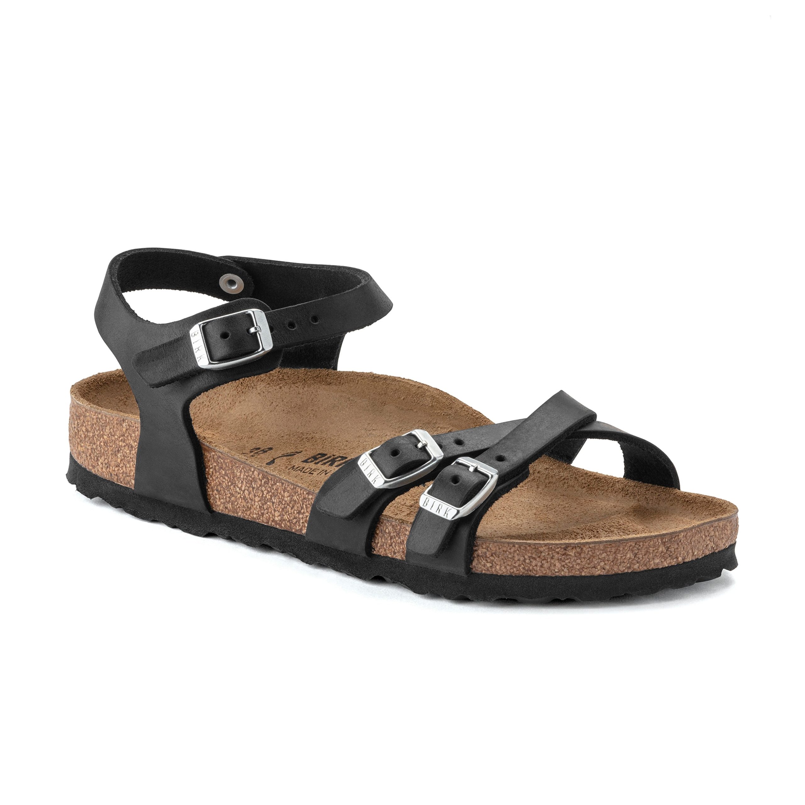 Kumba Black Oiled Leather