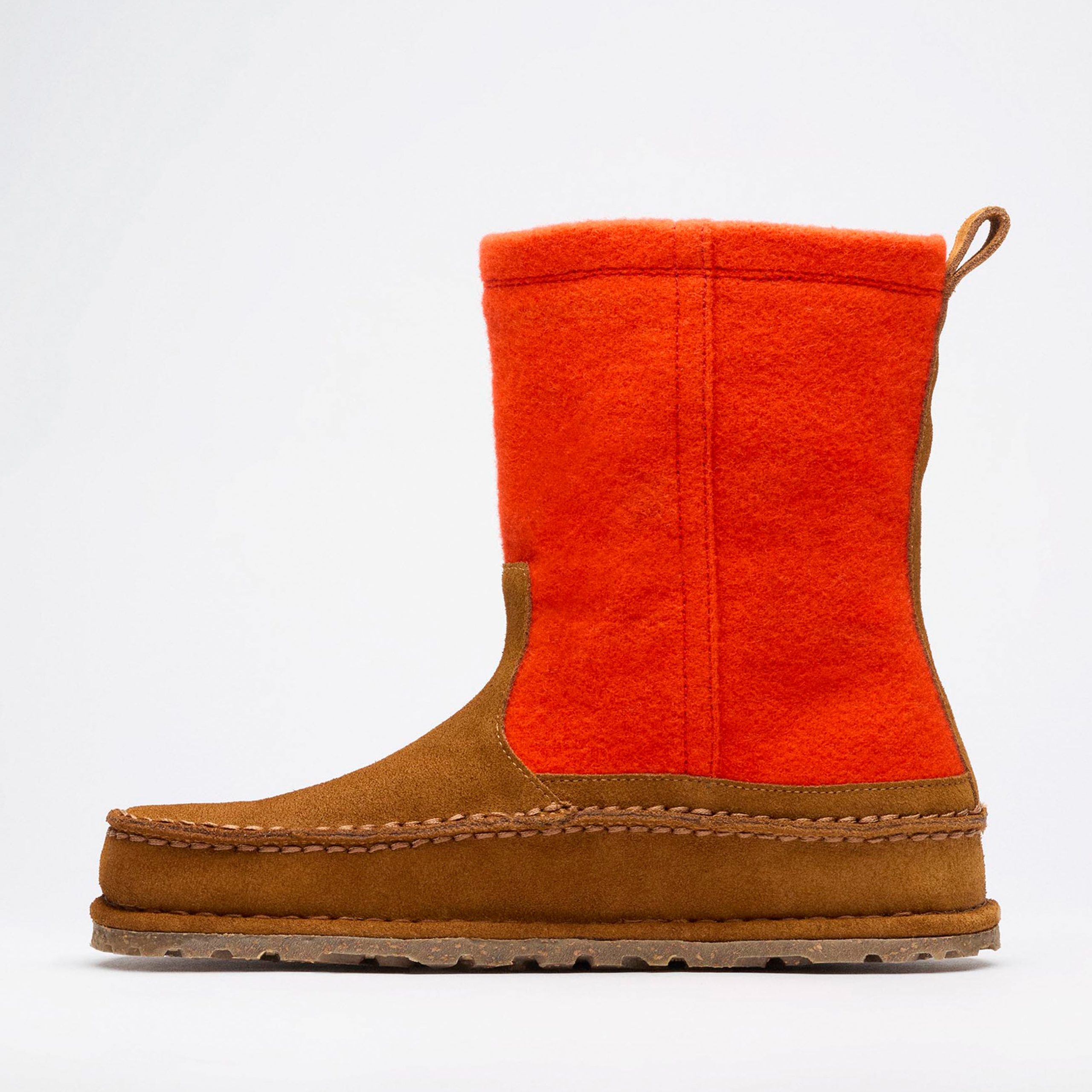 Lahti Mink/Flame Wool/Suede Leather - Image 4