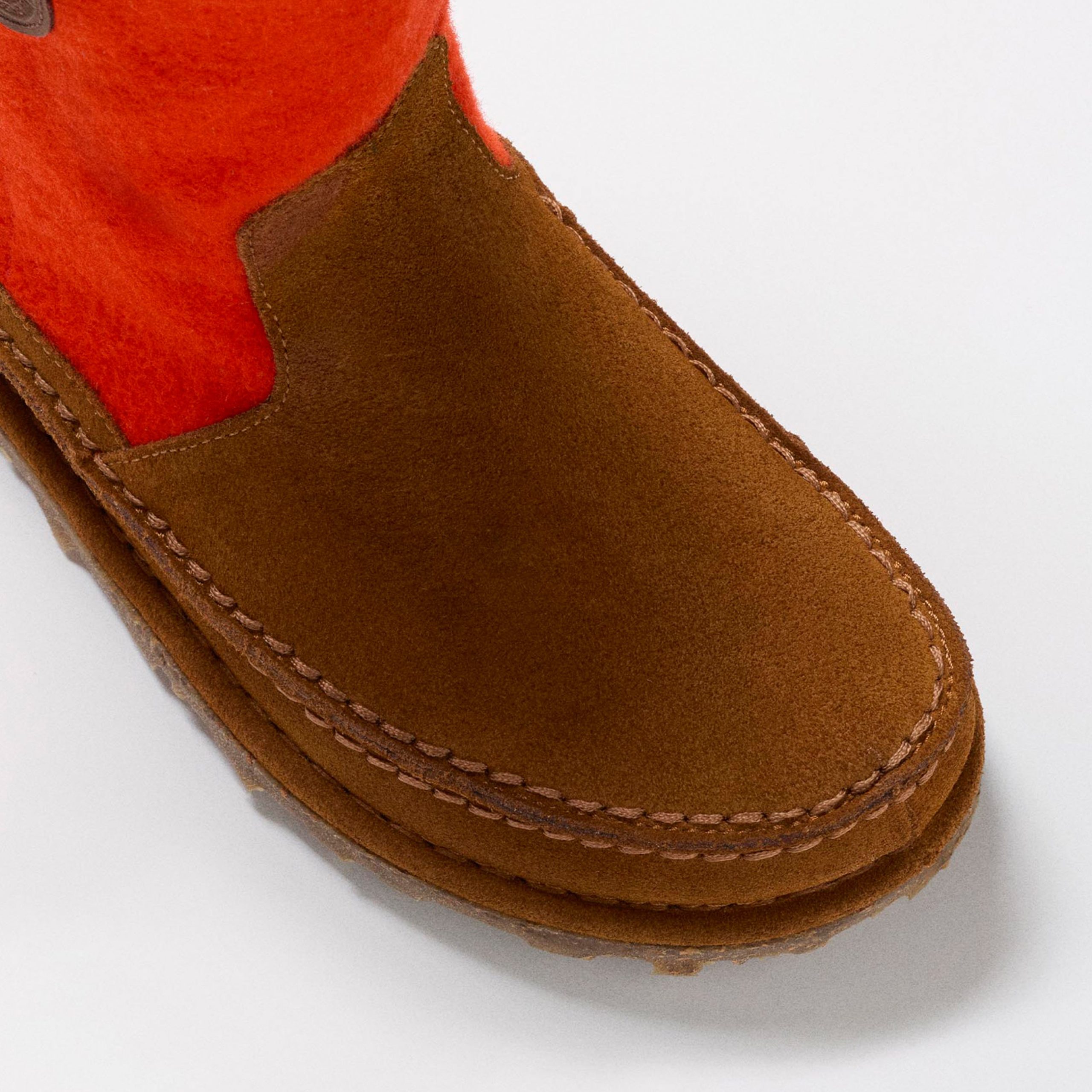 Lahti Mink/Flame Wool/Suede Leather - Image 2