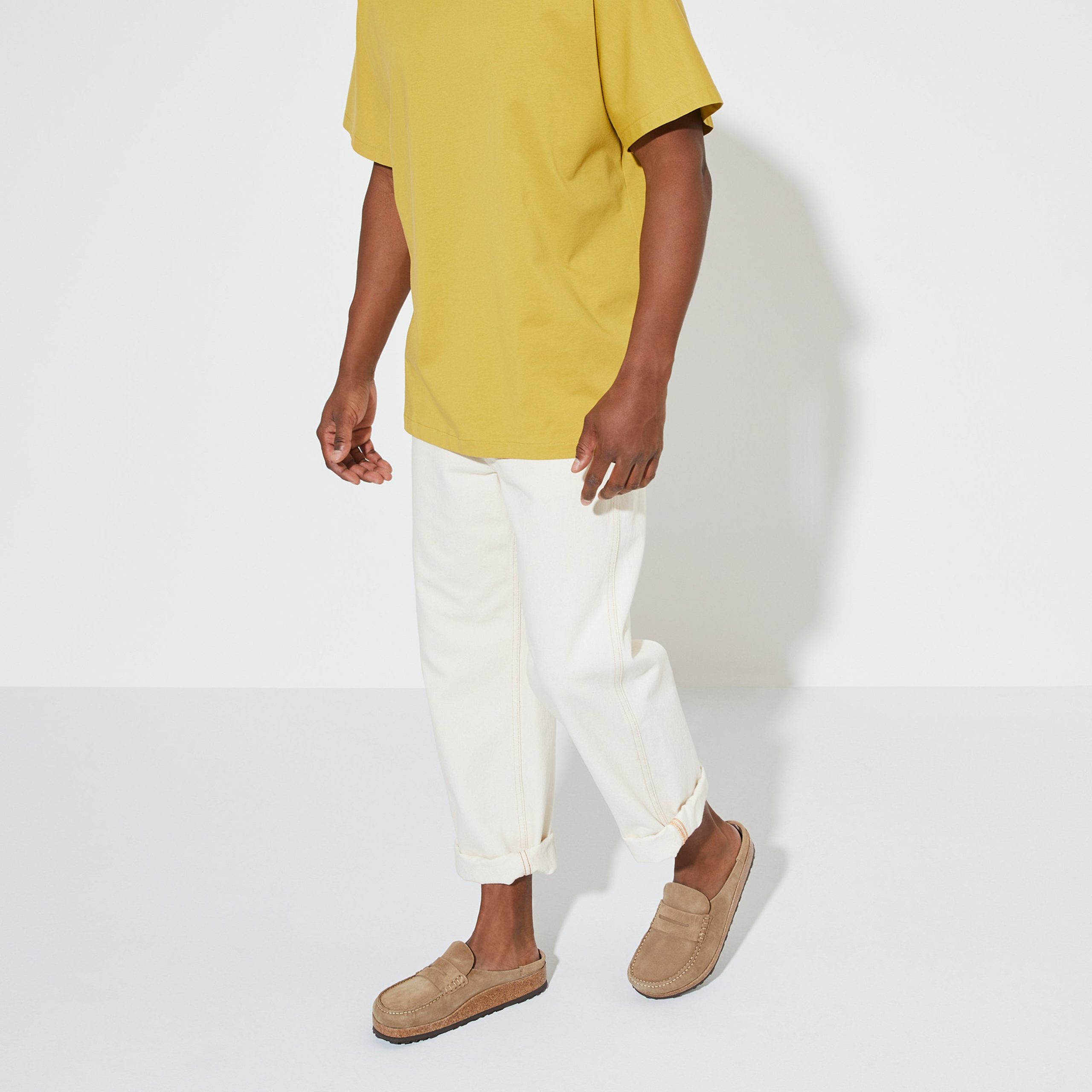 Naples Taupe Suede Leather - Image 5