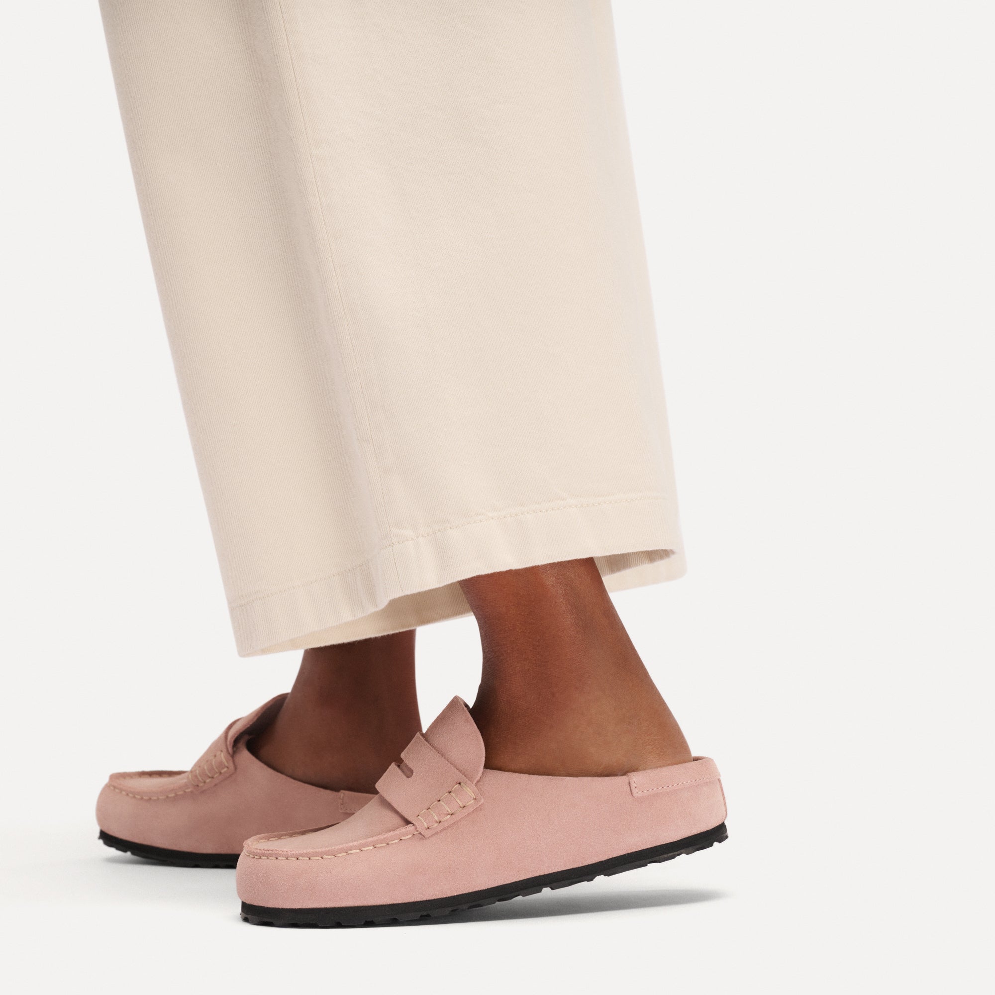 Naples Wrapped Pink Clay Suede Leather - Image 5