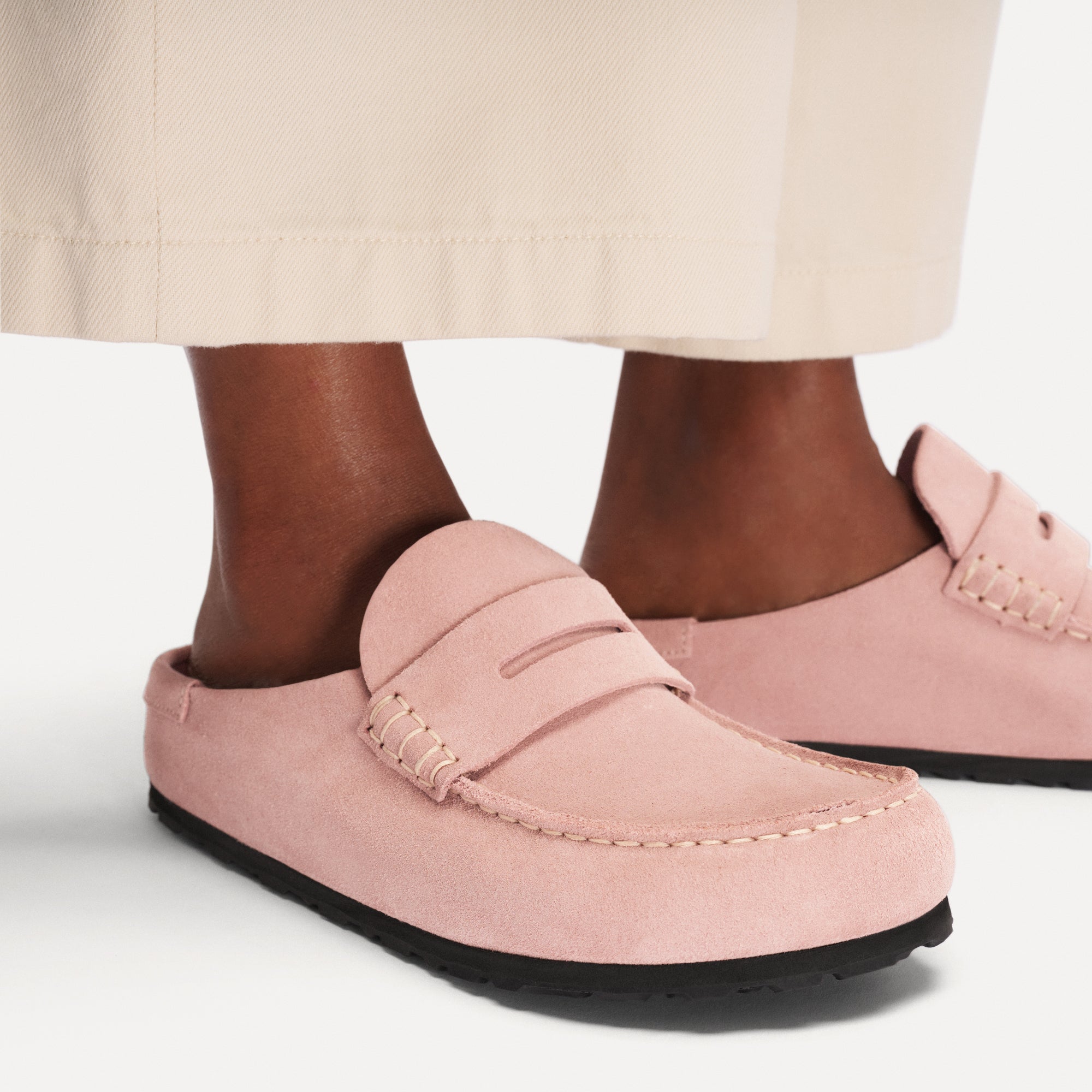 Naples Wrapped Pink Clay Suede Leather - Image 6