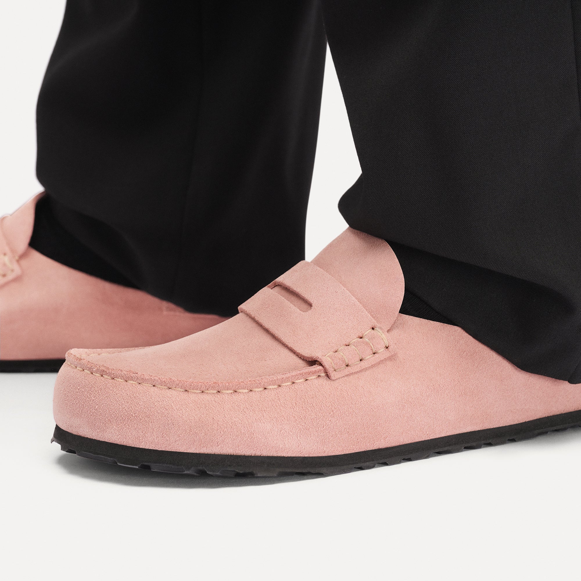 Naples Wrapped Pink Clay Suede Leather - Image 8