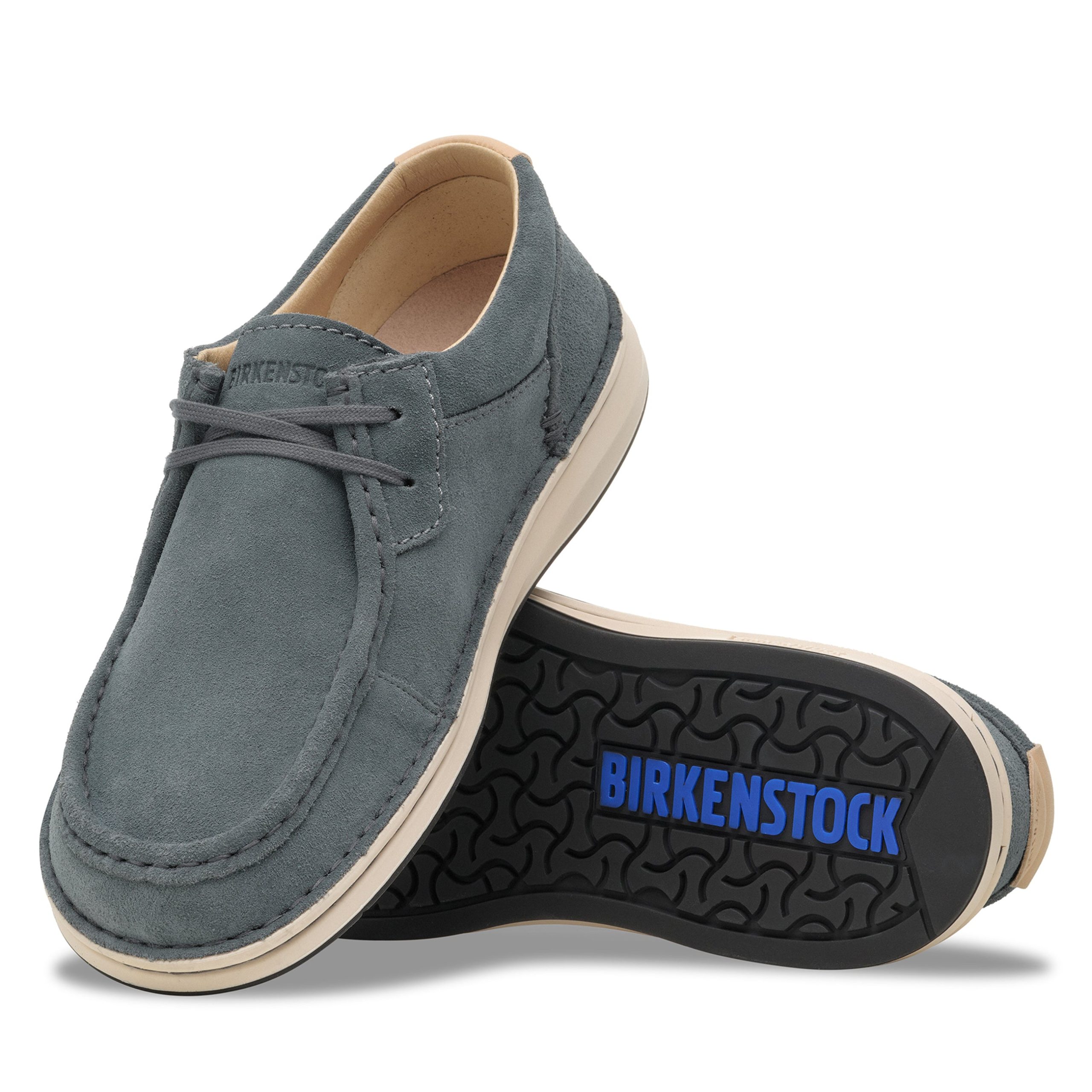 Pasadena Basalt Grey Suede Leather - Image 4