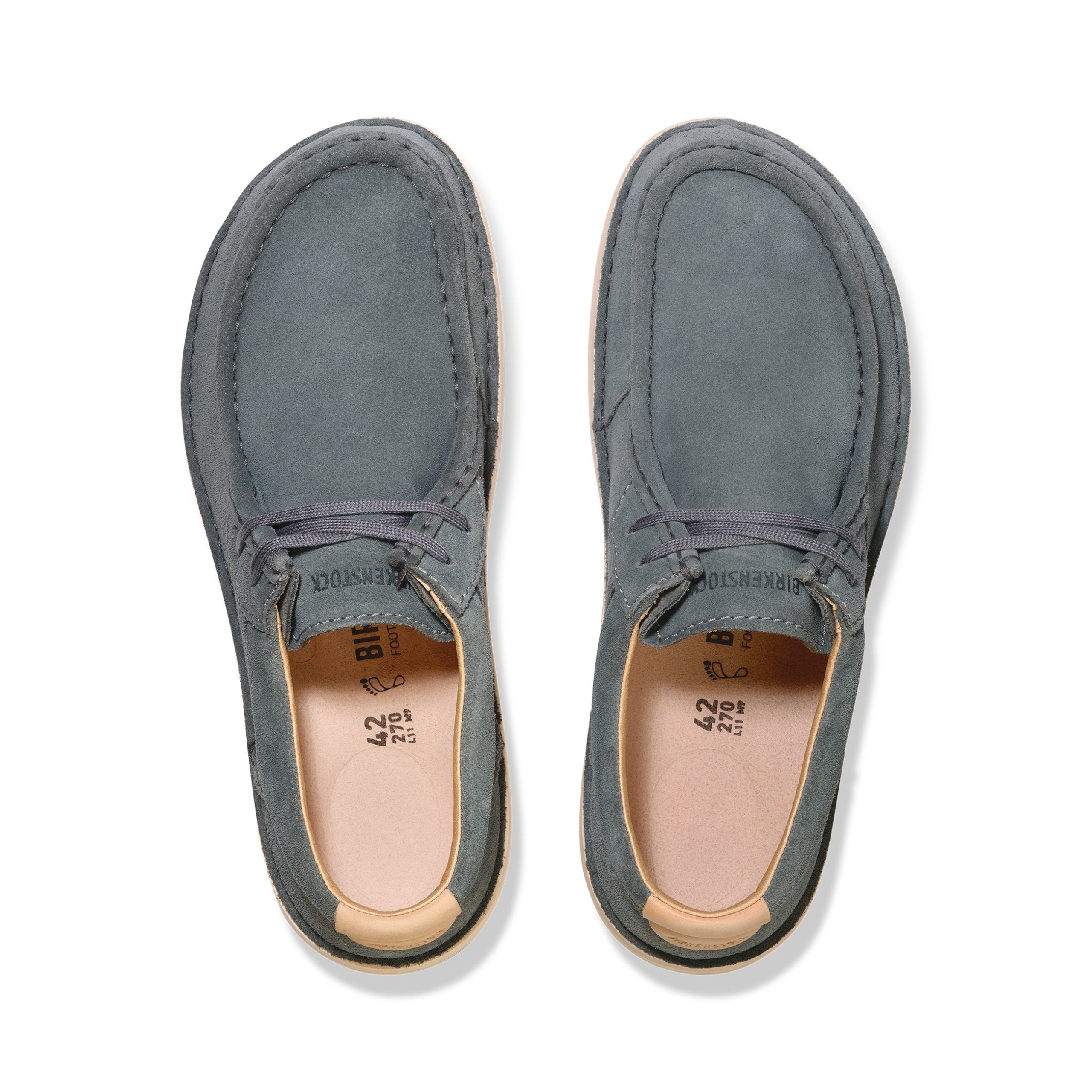 Pasadena Basalt Grey Suede Leather - Image 3