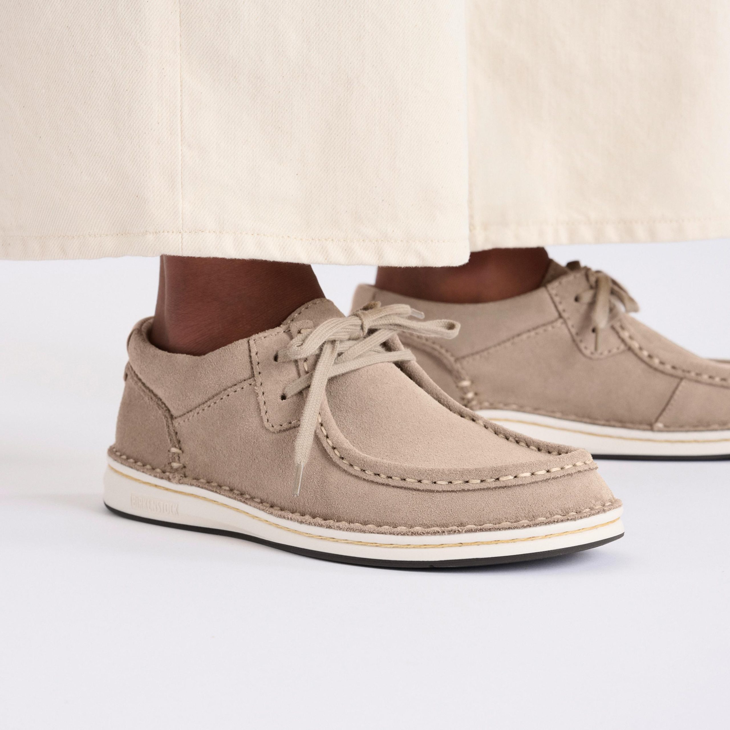 Pasadena Taupe Suede Leather - Image 5