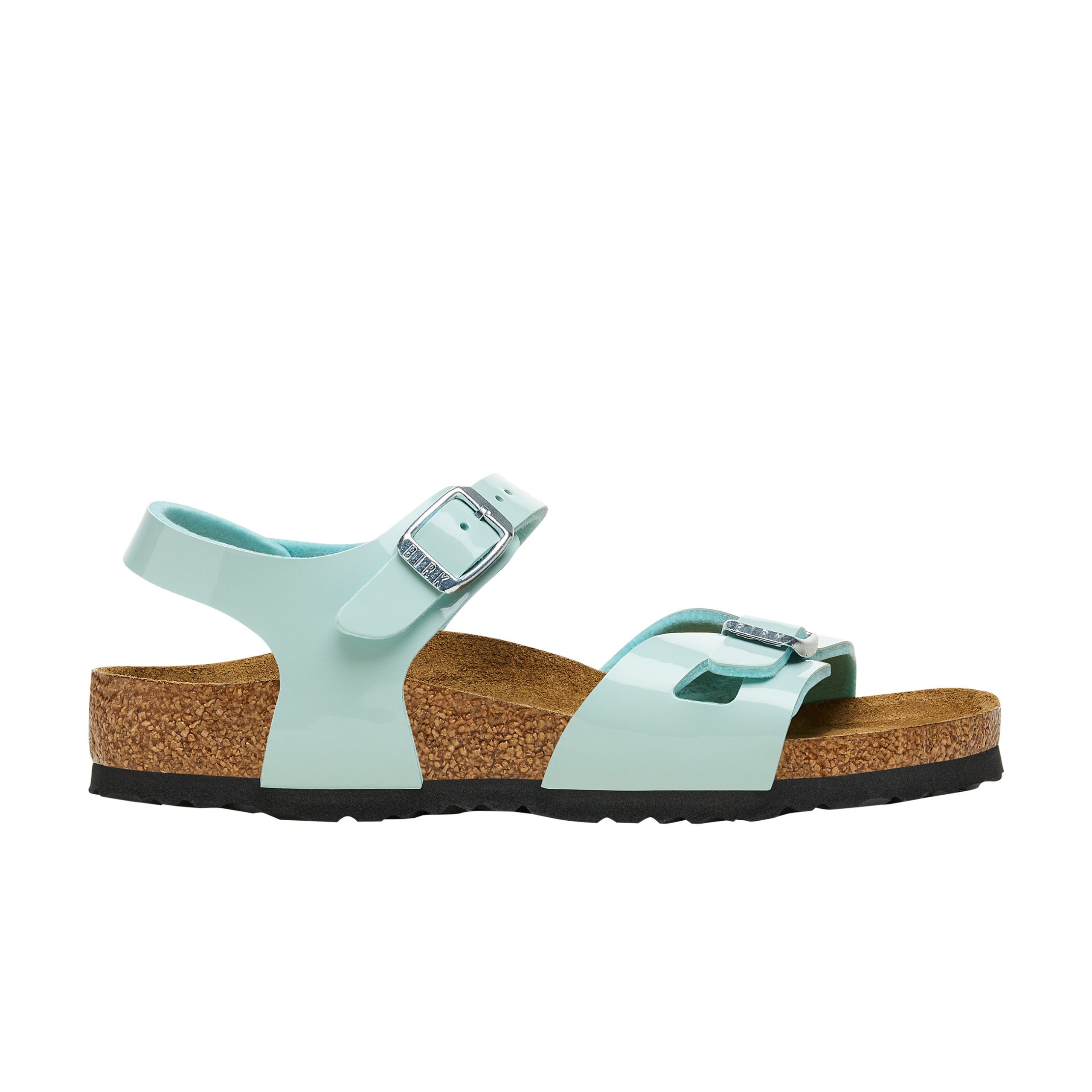 Rio Kids Patent Surf Green Birko-Flor Patent - Image 2