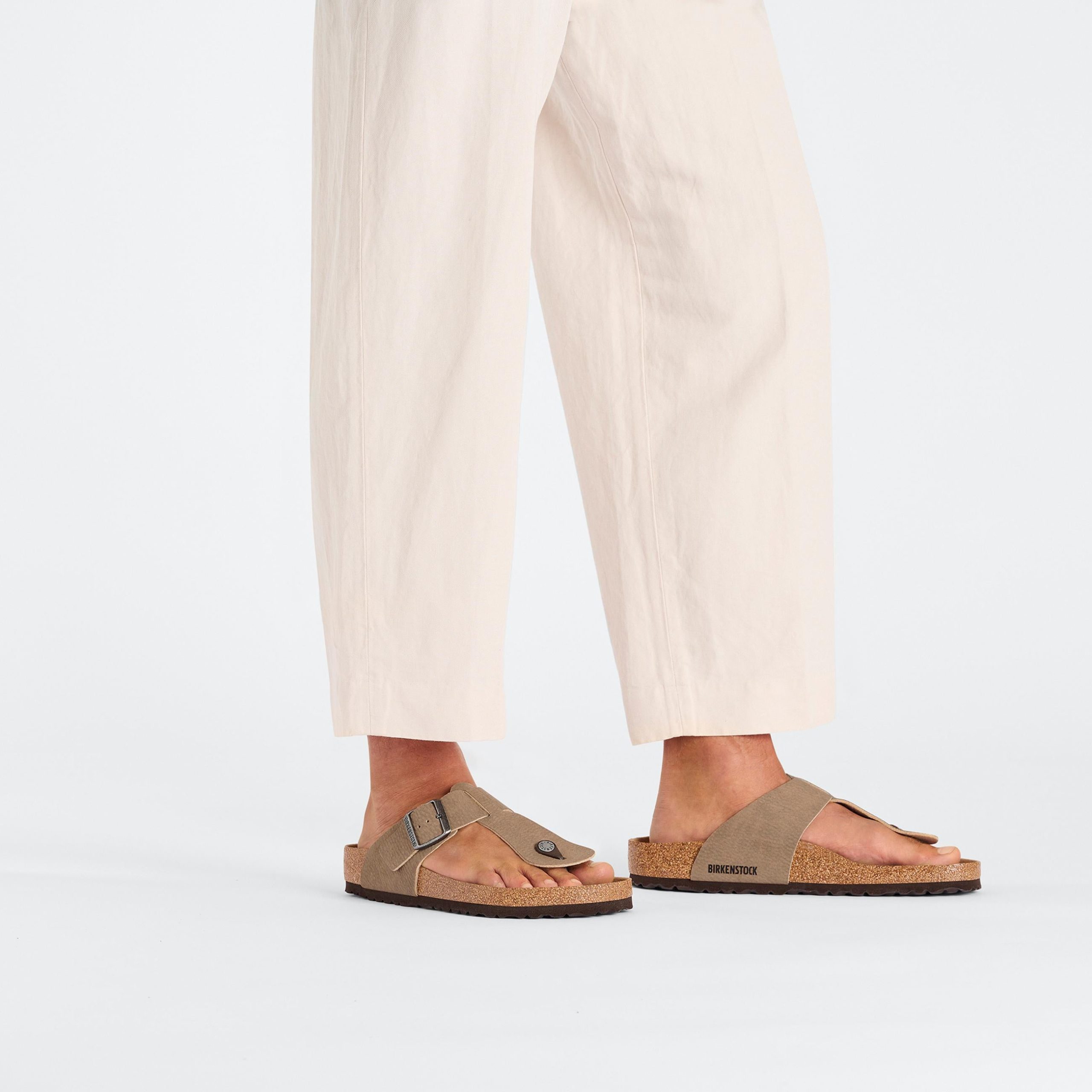 Safaga Desert Dust Vegan Espresso/Grey Taupe Synthetic Soft Birki - Image 4