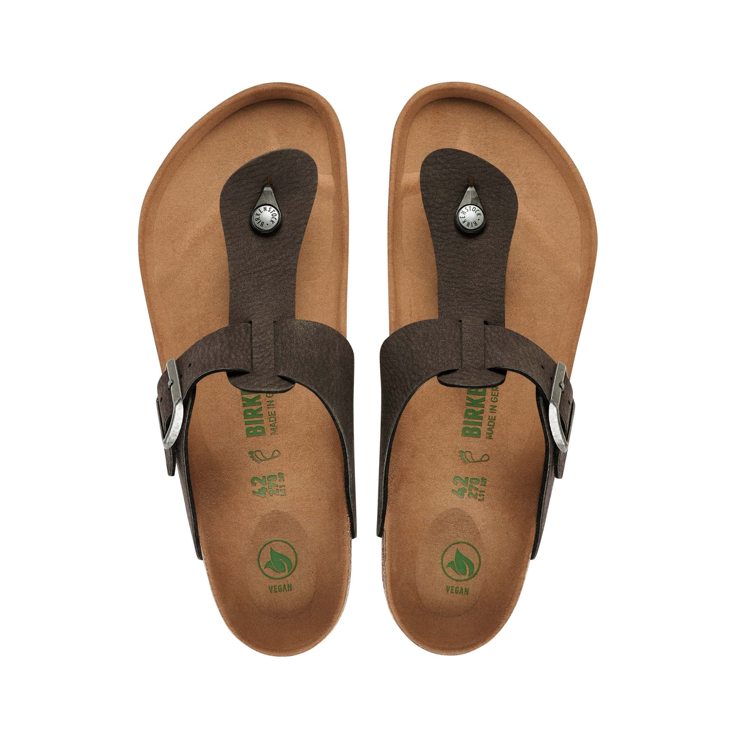 Safaga Desert Dust Vegan Black Synthetic Soft Birki - Image 3