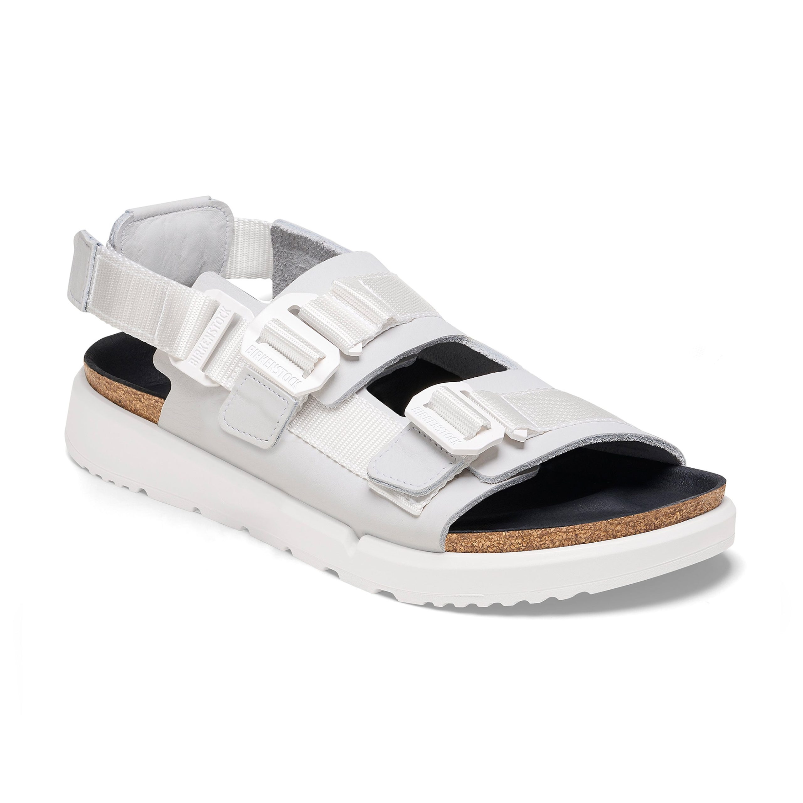 Shinjuku Antique White Natural Leather/Textile
