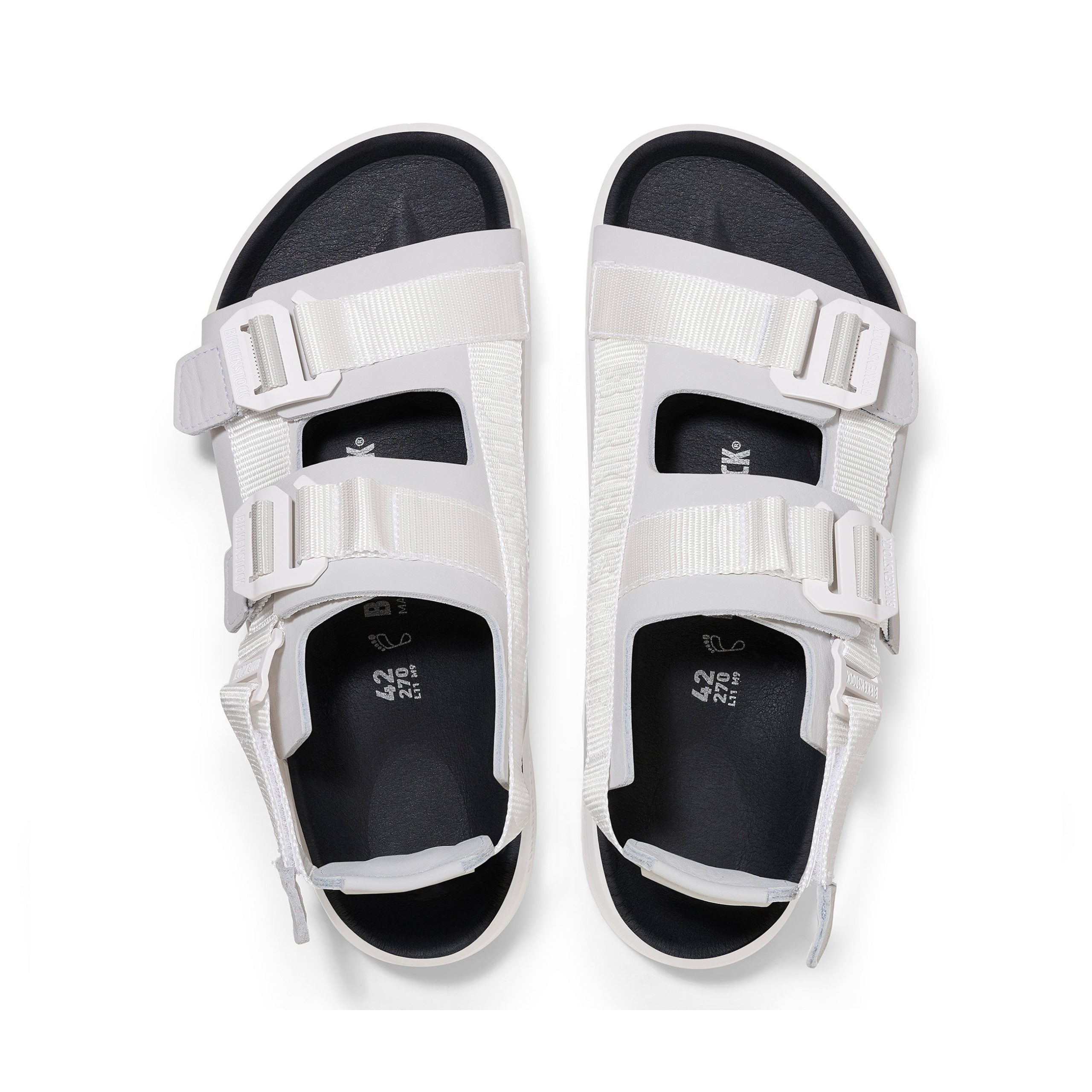 Shinjuku Antique White Natural Leather/Textile - Image 3