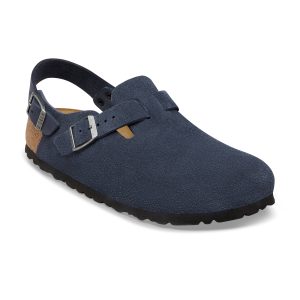 Tokio New Navy Suede Leather