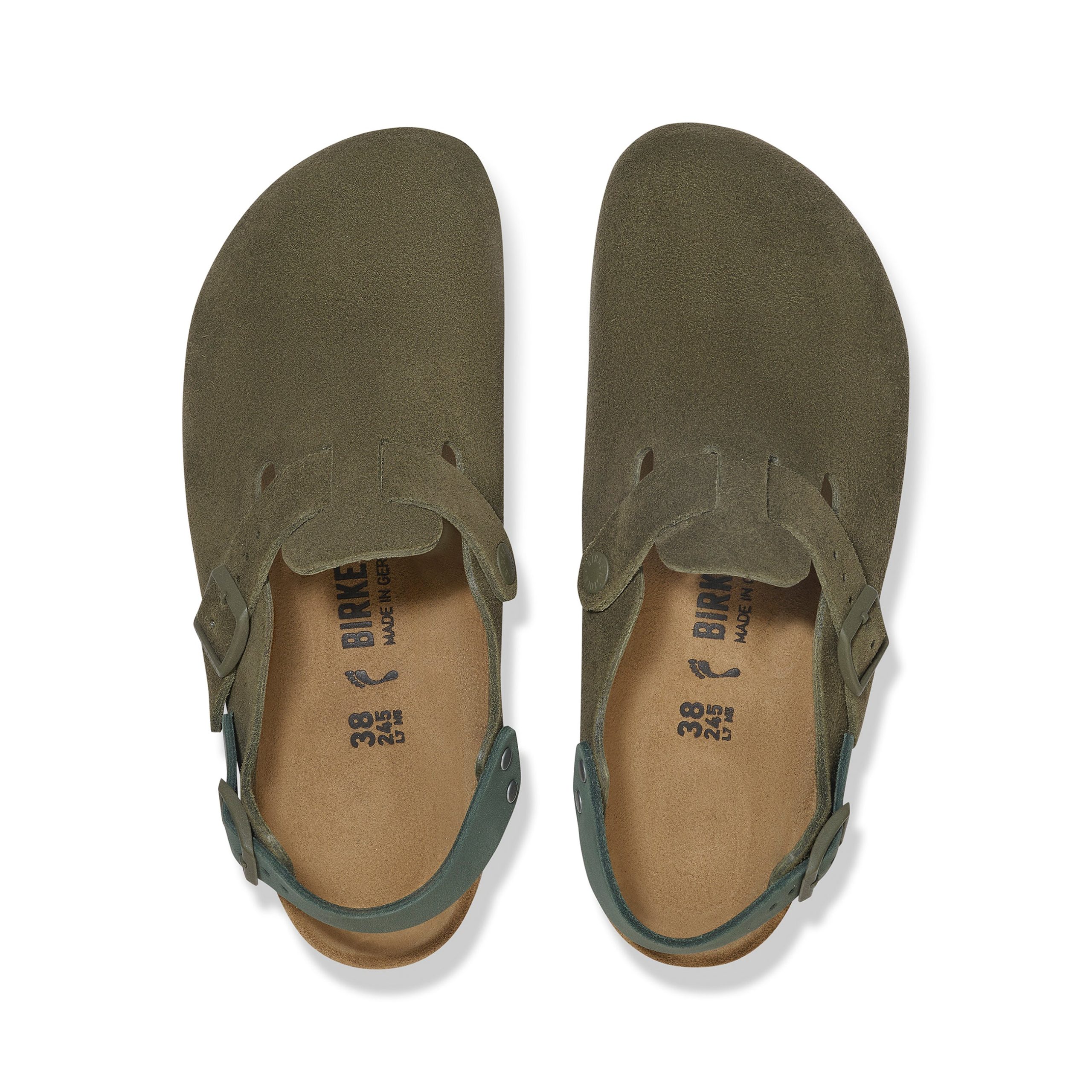 Tokio Thyme Suede Leather - Image 3