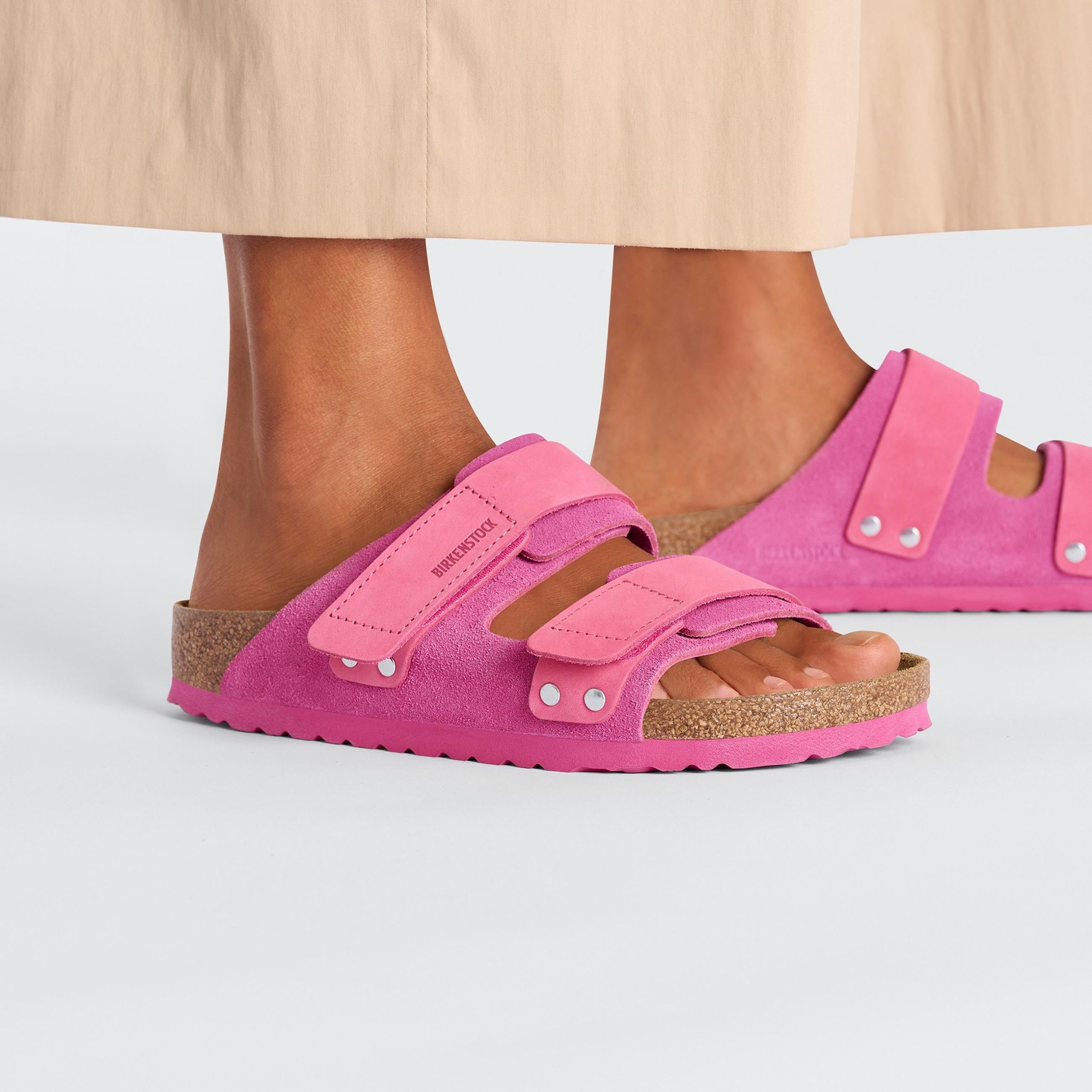 Uji Fuchsia Tulip Nubuck/Suede Leather - Image 6