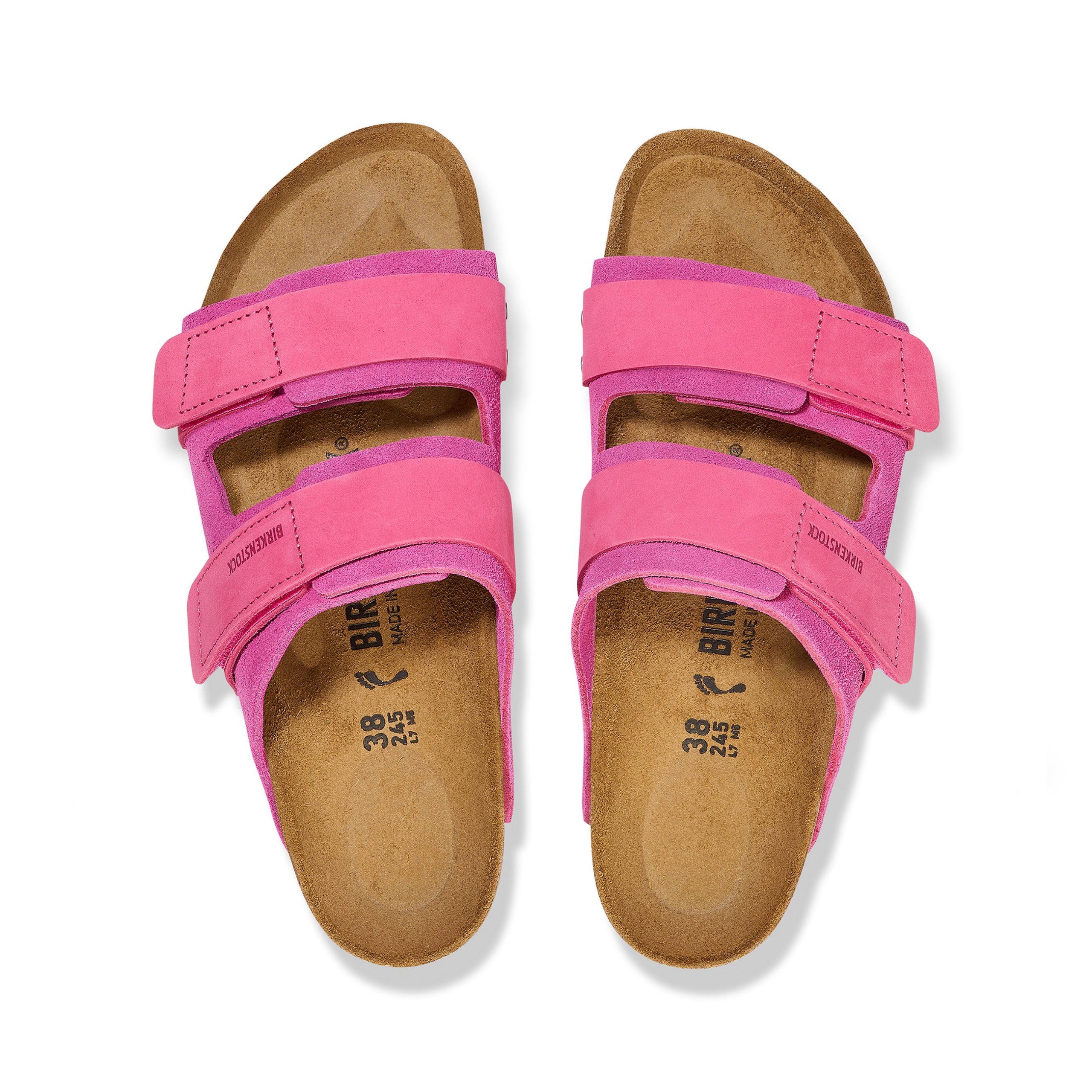 Uji Fuchsia Tulip Nubuck/Suede Leather - Image 3
