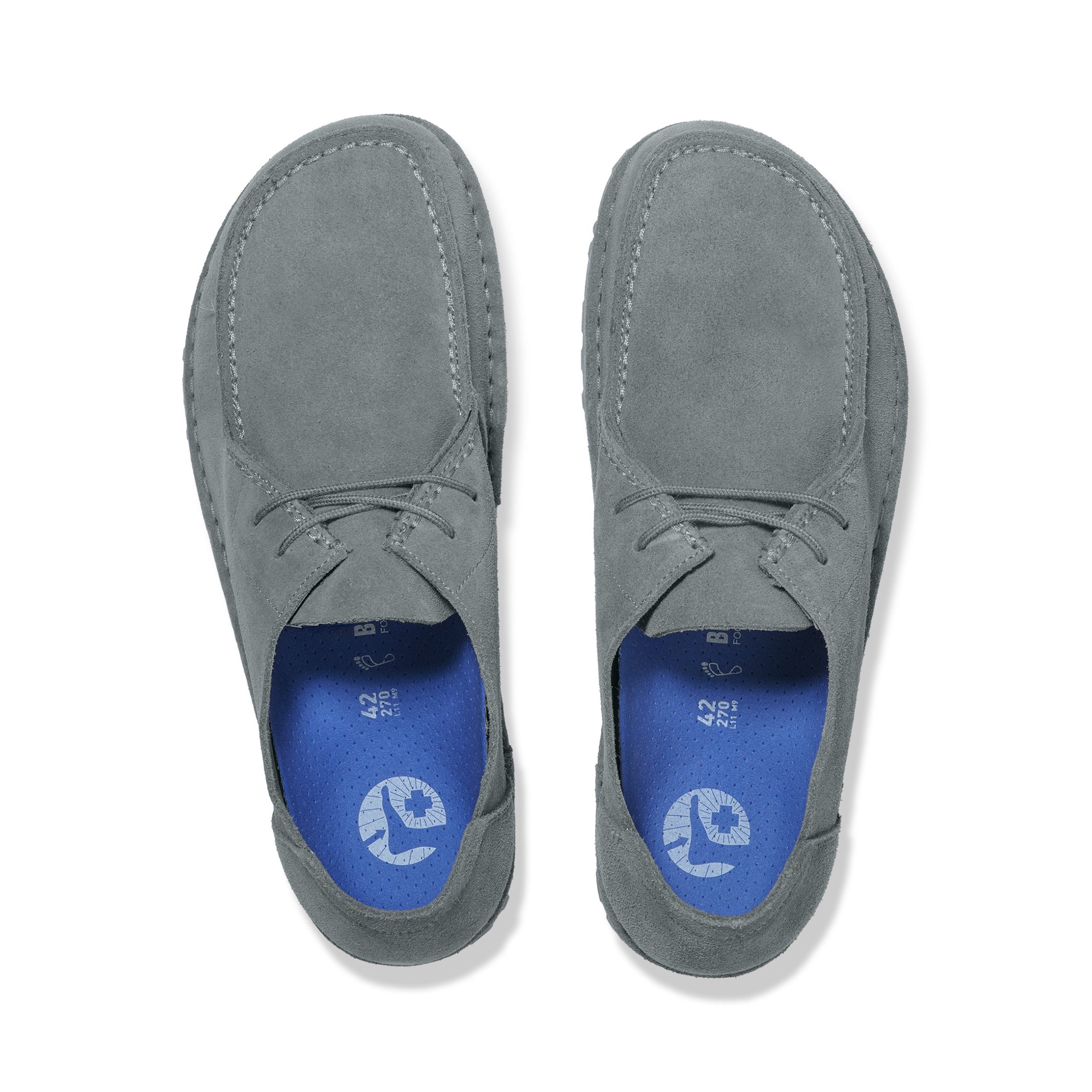 Utti Lace Basalt Grey Suede Leather - Image 3
