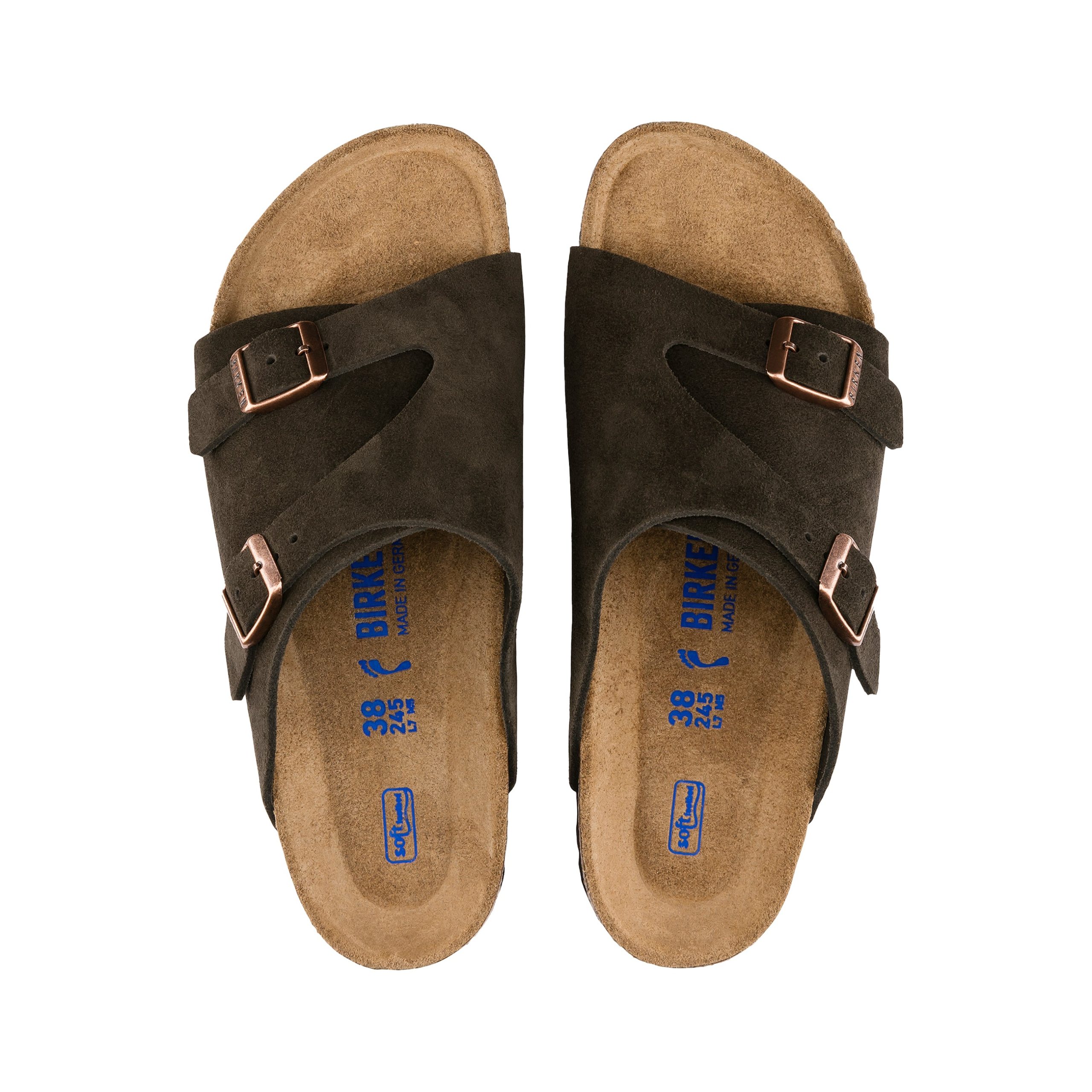 Zurich SFB Mocca Suede Leather - Image 3